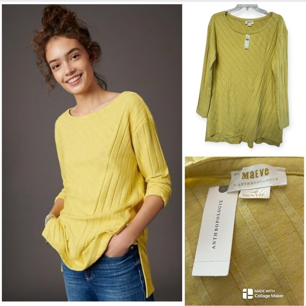 Anthropologie NWT Maeve brushed tunic